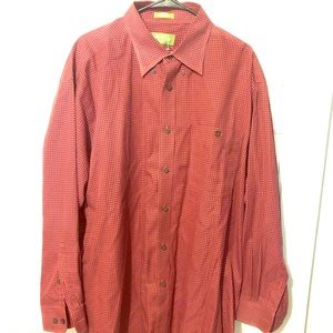 Mens Orvis XL Button Front Shirt